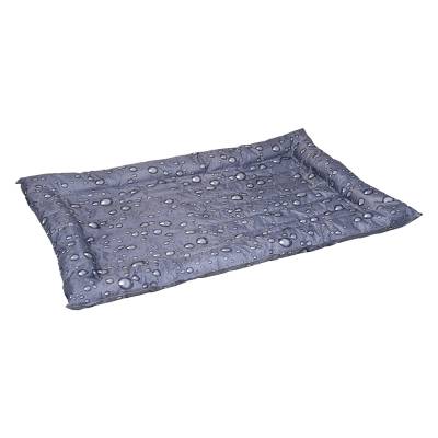 Flamingo Kühlbett Fresk Drop, grau - Größe XL: L 116 x B 76 cm von Flamingo